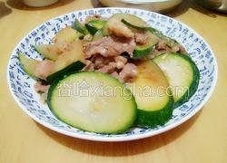 节瓜炒梅头肉