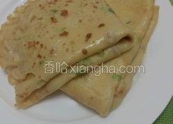 葱花鸡蛋薄饼