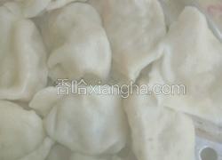 猪肉白菜虾肉饺子