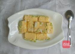 芹菜丝鸡蛋糕的做法图解6
