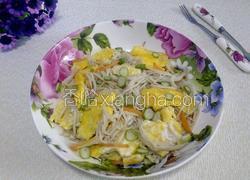 金针菇炒鸡蛋