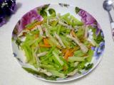 芹菜炒肉丝