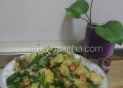 鸡蛋炒馍花