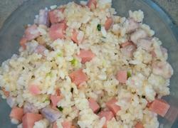 香芋火腿丁炒飯