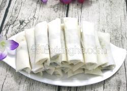 荠菜馅春卷