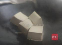 瘦肉油麦菜炒豆腐的做法图解3