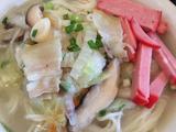 大白菜香菇腊肉砂锅面