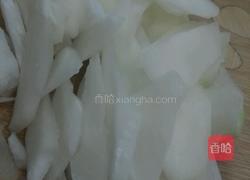菜头炒火腿肠的做法图解1