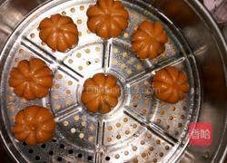 蒸绿豆馅南瓜的做法图解7