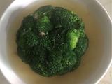 鳐柱鲍汁扒西兰花