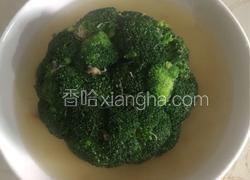 鳐柱鲍汁扒西兰花