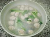 蛤蜊丸子汤