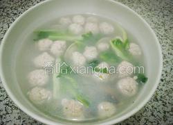 蛤蜊丸子汤