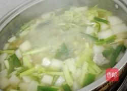 萝卜炖排骨的做法图解3