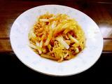 肉丝白菜炒粉丝
