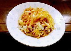 肉丝白菜炒粉丝