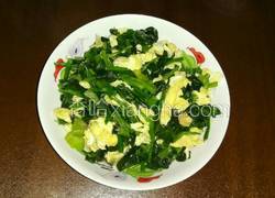 原味菠菜鸡蛋