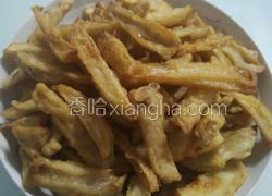 干炸莲菜条