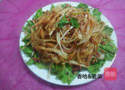 干明太鱼生拌菜丝的做法图解7