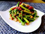 辣炒蒜薹肉沫