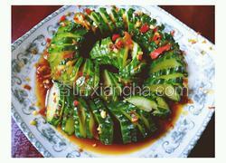 摆盘超美的让人食欲满满 蓑衣黄瓜