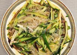 黄瓜粉丝拌菜