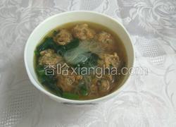 肉圆粉丝汤