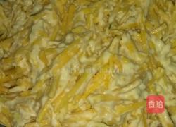 奶香瓜菜饼的做法图解3