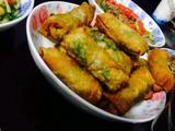 荠菜香干春卷