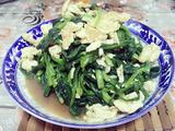 菠菜炒鸡蛋