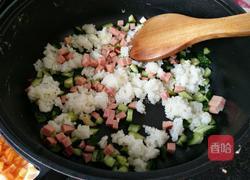 香辣蛋炒饭的做法图解4