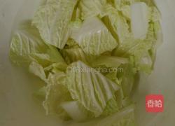 糖醋白菜的做法图解3