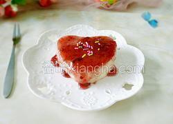 蓝莓酱山药糕