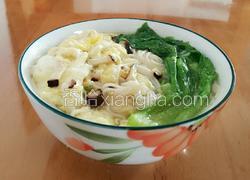 青菜香菇鸡蛋面（宝宝辅食）
