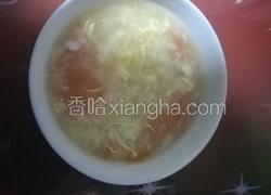 西红柿鸡蛋疙瘩汤