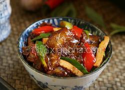 豆豉香干回锅肉