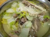 盐水鹅白菜粉丝煲