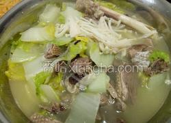 盐水鹅白菜粉丝煲