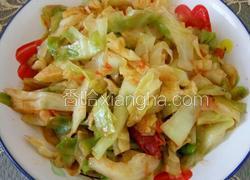 西红柿炒圆白菜