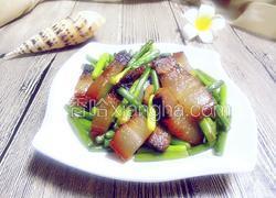 蒜薹炒酱油肉