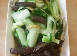 白菜炒鸭血