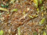 粉条肉末