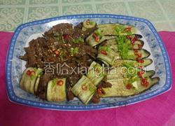 凉拌牛肉茄子