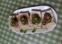 肉沫酿豆腐