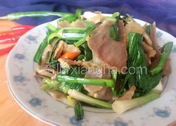 腌肉炒大蒜