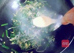 豆芽炒韭菜的做法图解8