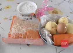 土豆丝丸子的做法图解1