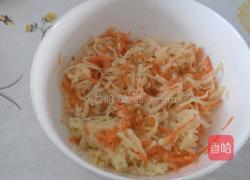 土豆丝丸子的做法图解2