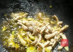 菜花炒肉的做法图解4