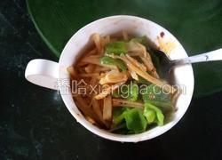 老干妈炒青椒土豆